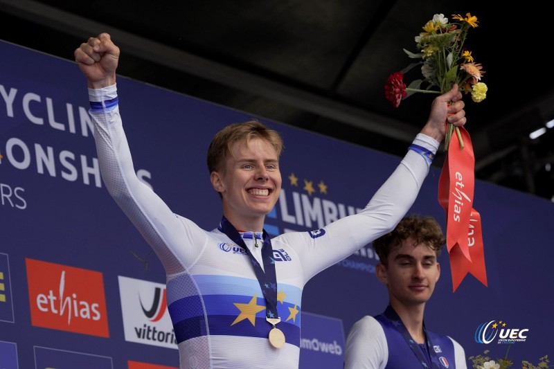 2024 UEC Road European Championships - Limburg - Flanders - Men Junior Road Race 129,7 km - 14/09/2024 -  - photo Luca Bettini/SprintCyclingAgency?2024